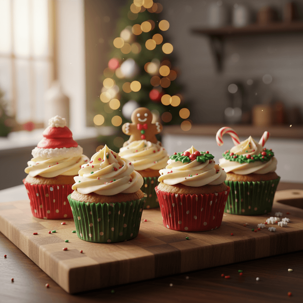 christmas cupcakes