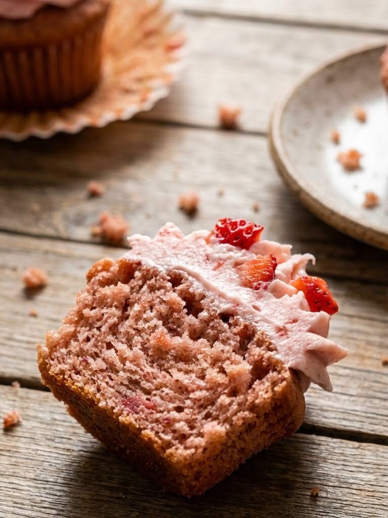 strawberry cupcakes