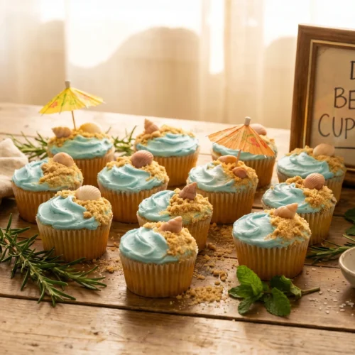 DIY Beach Cupcakes recipe