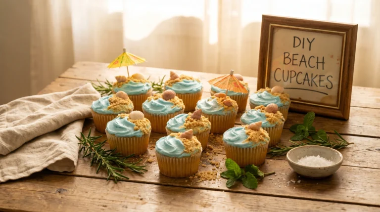 DIY Beach Cupcakes recipe