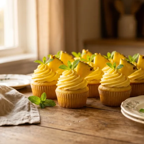Dole Whip Cupcakes recipe