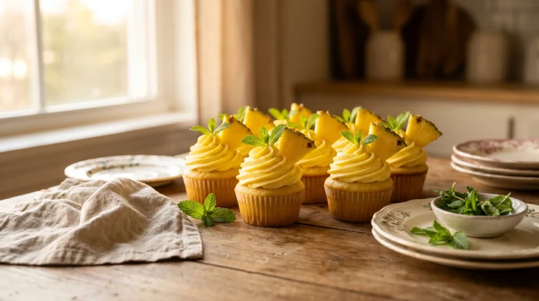 Dole Whip Cupcakes recipe