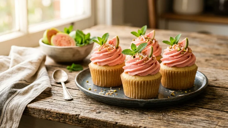 Guava Mousse Cupcakes recipe