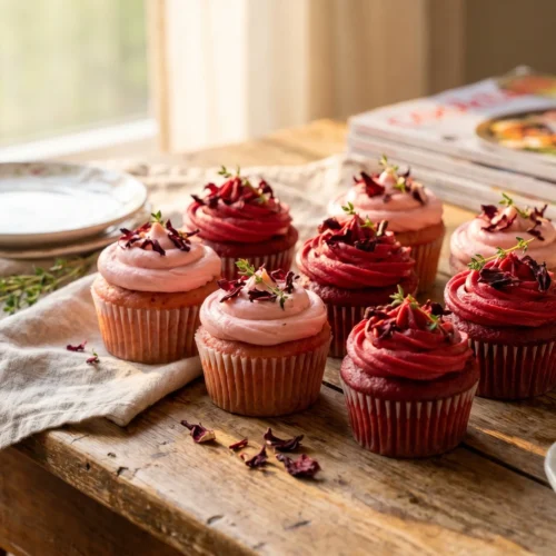 Hibiscus Cupcakes recipe