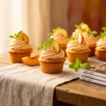 Peach Bellini Cupcakes recipe