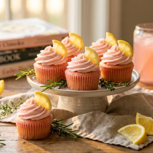 Pink Lemonade Cupcakes recipe