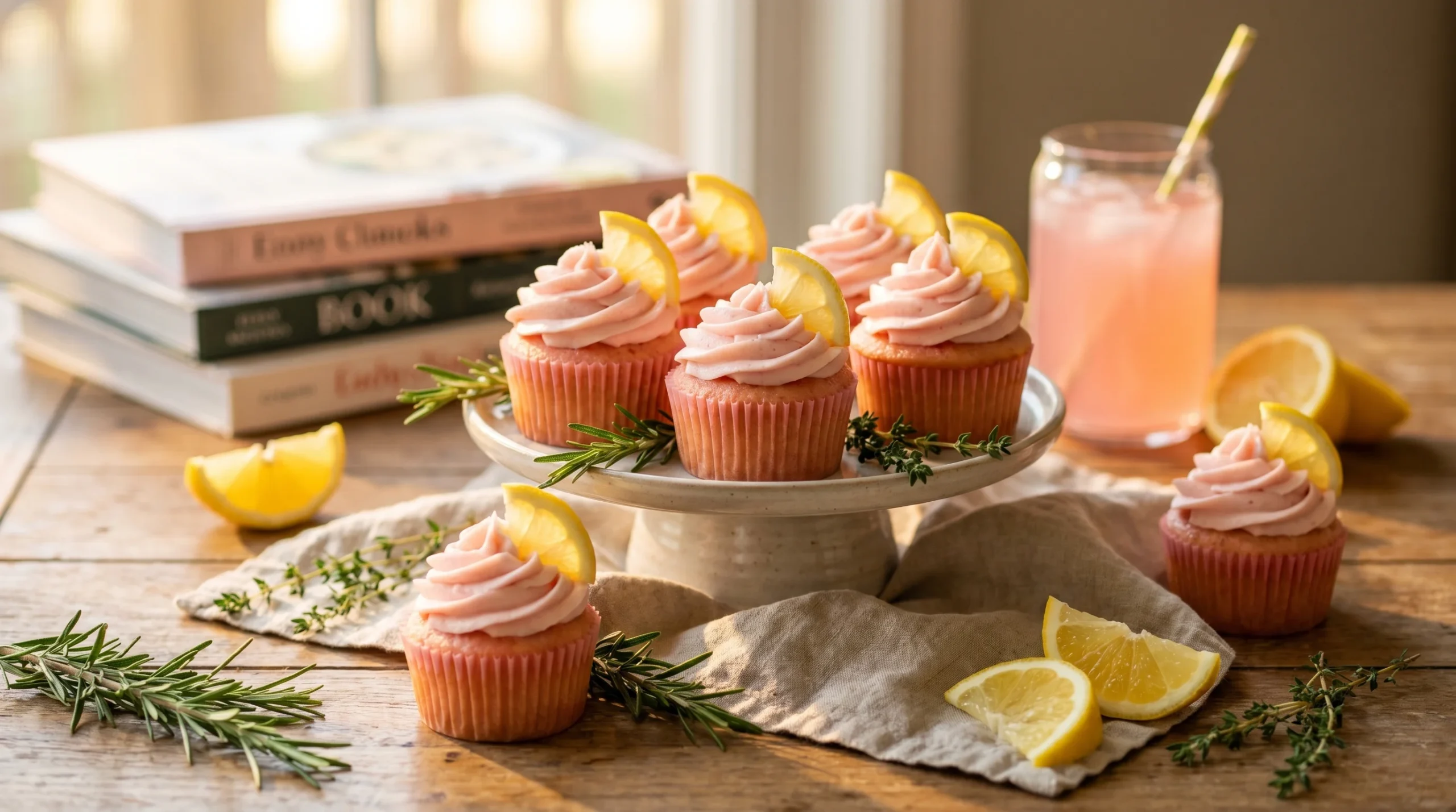 Pink Lemonade Cupcakes recipe