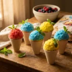 Snow Cone Cupcakes recipe