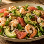 🥗 Salade Avocat Crevettes Pamplemousse recipe