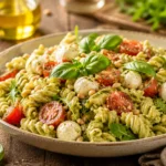 🥗 Salade P&acirc;tes Cr&eacute;meuses au Pesto recipe
