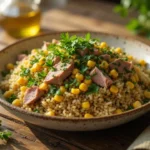 Salade Riz Thon & Ma&iuml;s Croquant recipe